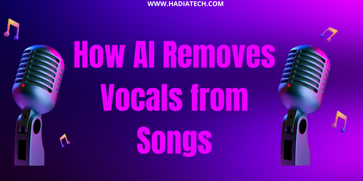 How AI Removes Vocals from Songs