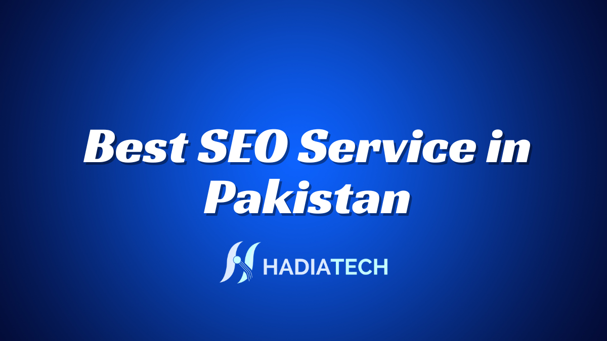 Best SEO Service in Pakistan